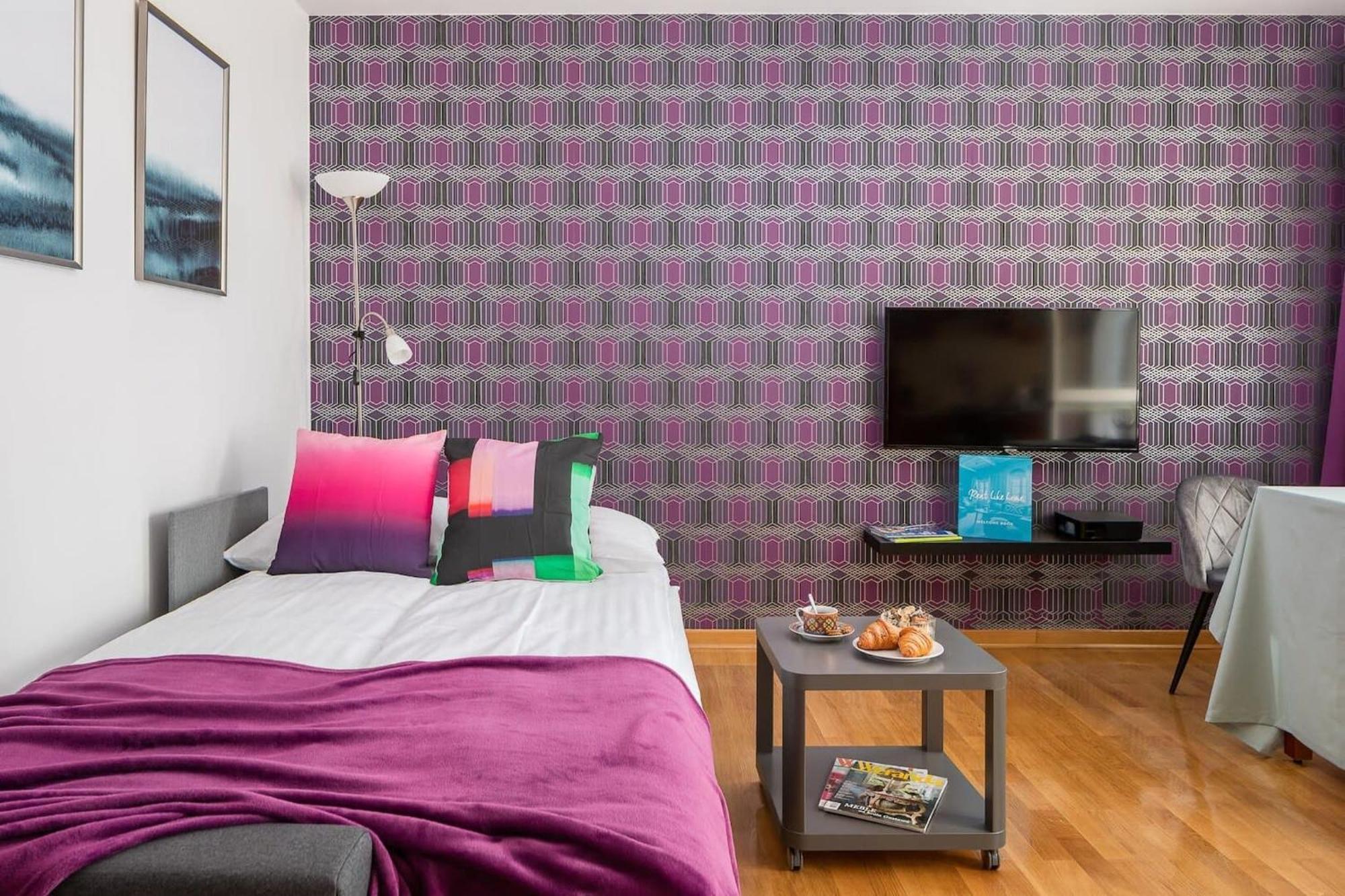 Elektoralna 12A - Colorful Apartment With Balcony By Noclegi Renters Warszawa Eksteriør bilde