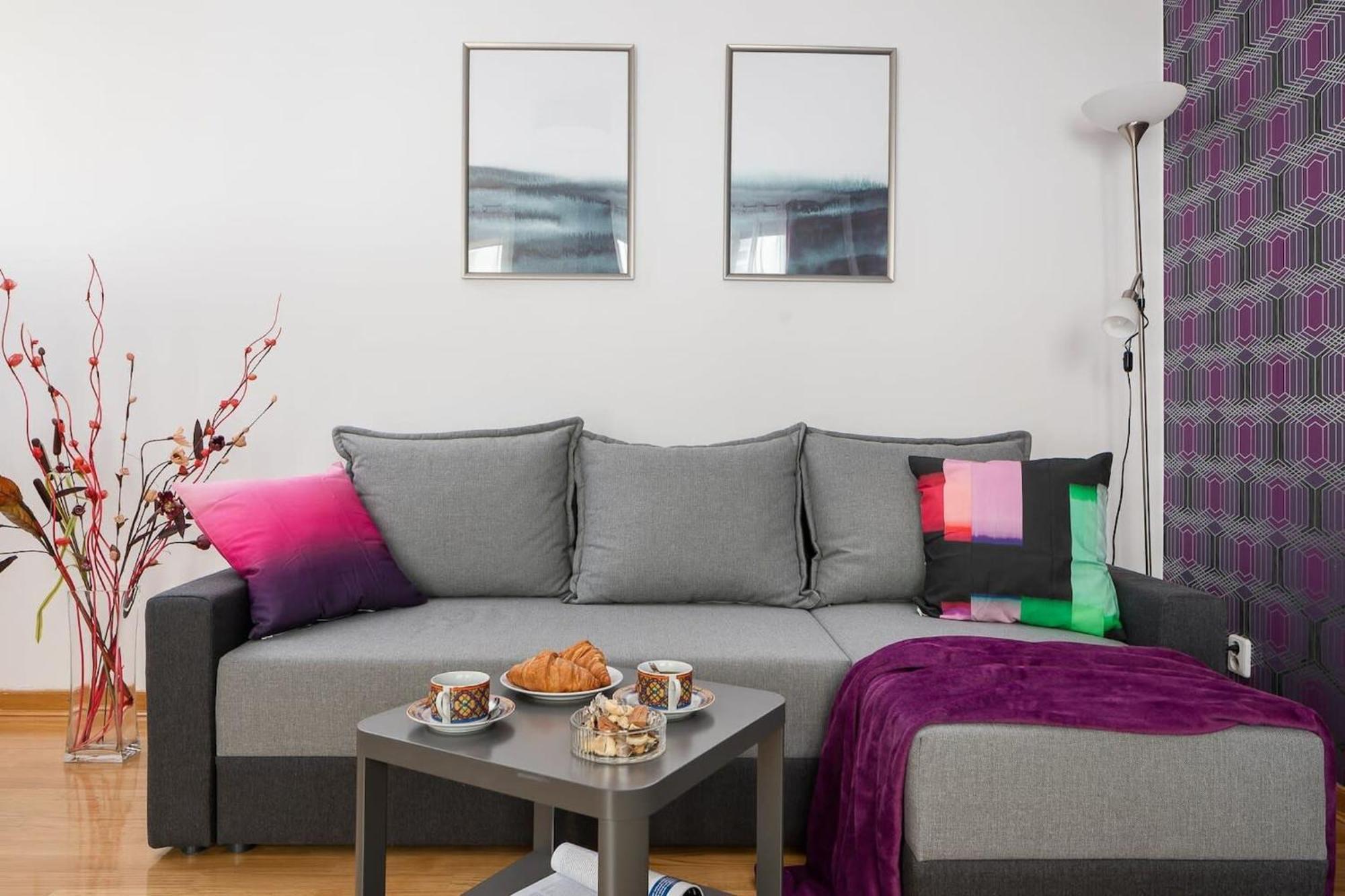 Elektoralna 12A - Colorful Apartment With Balcony By Noclegi Renters Warszawa Eksteriør bilde